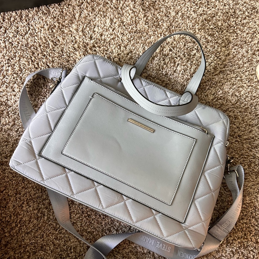 Like new Steve madden laptop bag